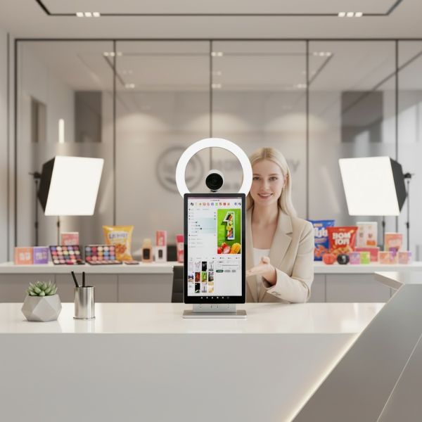 15.6 Inch 10-Point Capacitive Touch Screen LG Display Panel Android System Live Broadcasting Equipment 1 Year Warranty for Home