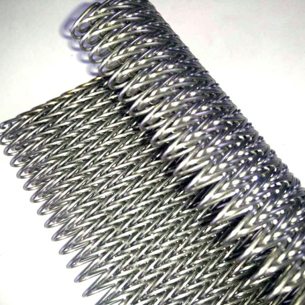 Spiral Metal Wire Mesh 0.5mm-5mm Dia 80% Open Area Electroplated For Homes / Farms