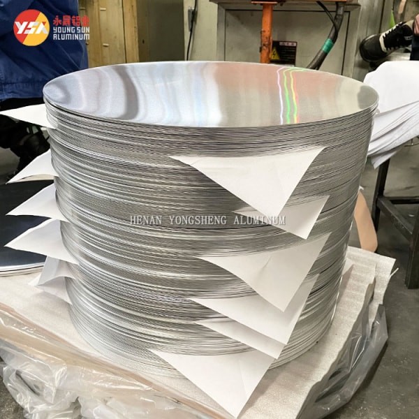Deep Drawing Aluminum Circle 1050 1060 3003 Burr Free Custom Diameter 80-1600mm Precision Gauge for Cookware Auto Supply