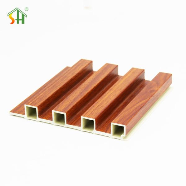 Eco Friendly 3D Decorative Wall Panels Sound Proof WPC Wall Panel Interior