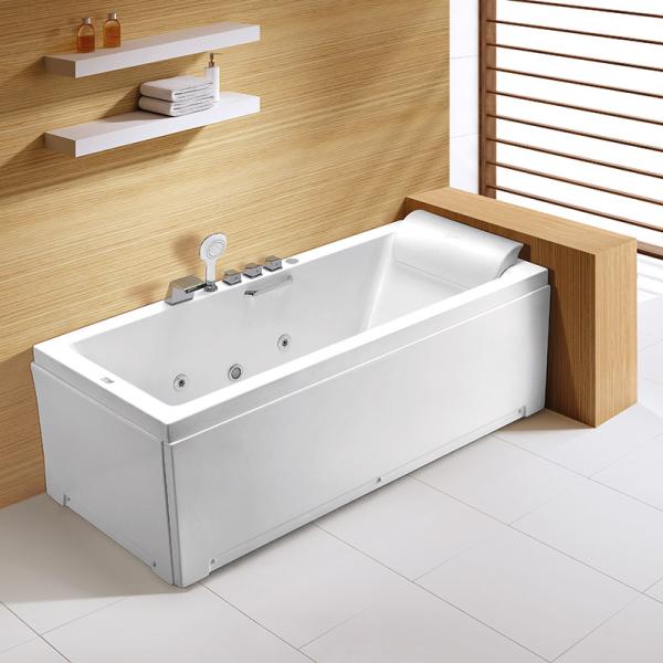 Massage High Gloss Massage Bathtub Whirlpool Tub DE002 3C Certificate