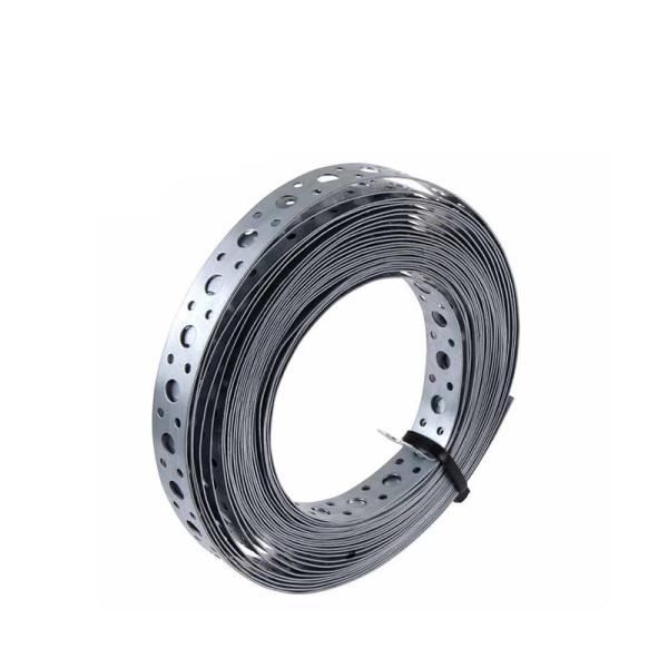 Galvanised Steel Fixing Strip Brace 30 Meters / 25mm With Holes