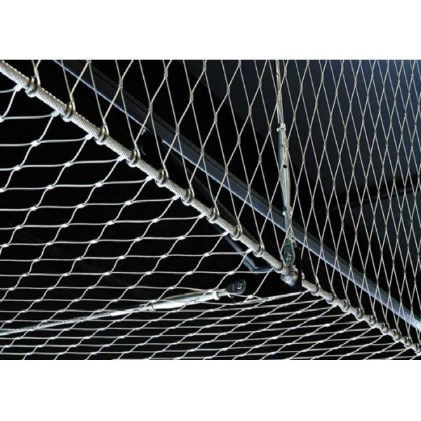 Cutomized Flexible Balustrade Wire Rope Mesh 7x7