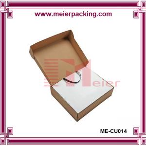 Cheap New Style rigid corrugated kraft paper zhongshan manufacturer wholesale take out clothing paper box for sale