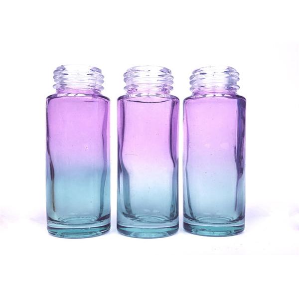 10 Ml Gradient Color Glass Roller Bottles For Essential Oil Roll On Bottle