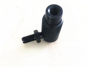 China Knurled Finish Carbon Steel Ball Joint Female Quick Release Socket Blackening Treatment on sale