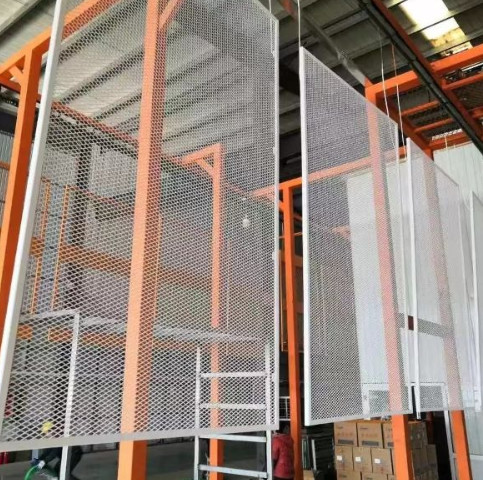 5mm Expanded Metal Facade Fall Protection For Exterior Free Sample