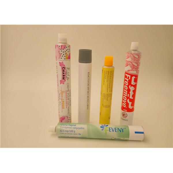  Skin Dermatological Aluminum Squeeze Tubes For Cosmetic / Pharma