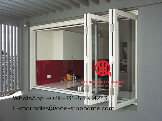 External aluminum laminated bi-fold door/folding door panel,Outdoor Dividers Soundproof bi fold door