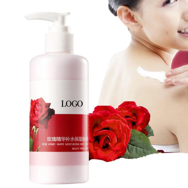 Natural Rose Oil Body Lotion , Moisturizing Body Lotion Provides Barrier