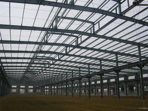 Cheap Metal Steel Structure Shed With Sandwich Wall Panel for sale