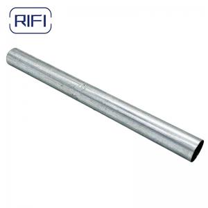 China Hot Dipped Galvanized EMT Conduit Pipe 1 / 2 Inch Carbon Steel on sale