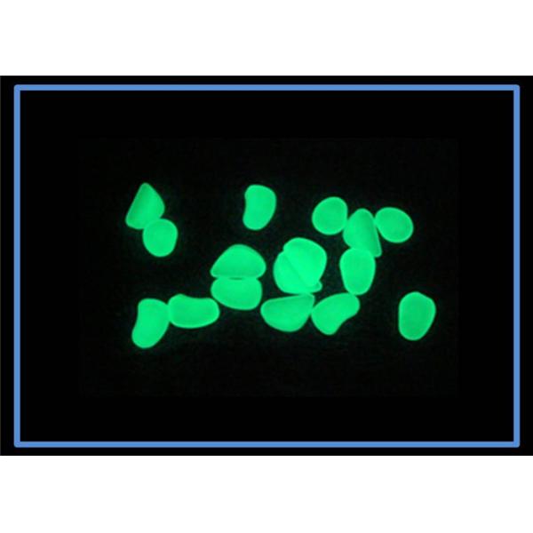 Yellow Green Color Luminescent Materials Glow In The Dark Garden Stones