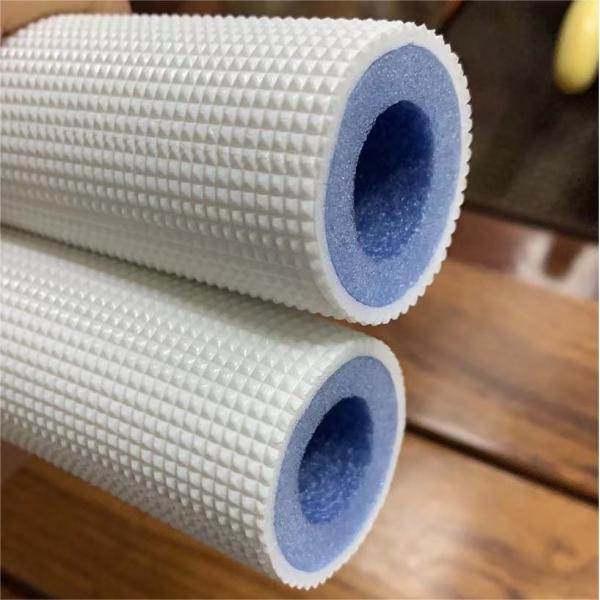 Flame Retardant Laminated Xlpe Polyolefin Insulation Foam For HVAC System