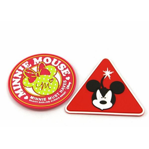 Embossed Logo Colored Custom Clothing Patches Rubber Badge Garment Accessories