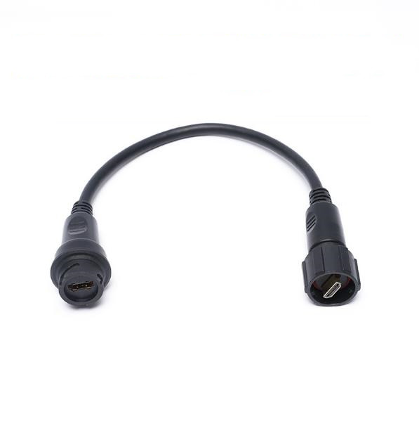 Customized HDMI Cable Male To Female Plug Power Cable OEM