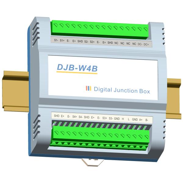 Loadcell Weighing Digital Junction Box With 4 Channel 200Hz Sampling Frequency