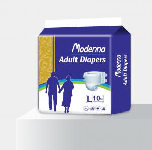 Cheap Nonwoven Disposable Adult Diaper Soft Breathable For Elderly Incontinence for sale