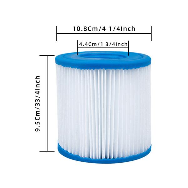 Water Amusement Places Filter C-4313 PBW4PAIR FC-3753 for Pool Pumps and Hot Tub Spas