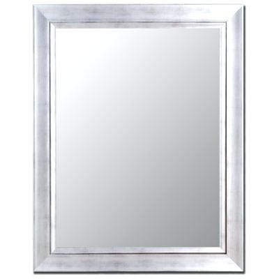 Multiple Color Square Frameless Mirror , Silver Mirror Wall Decor Polished Edge