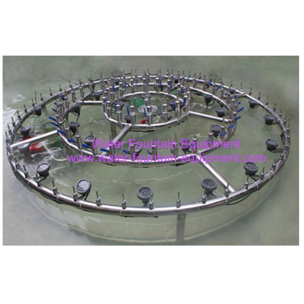 2m OD SS304 Musical Water Fountain Equipment Wedding Cake Fountains