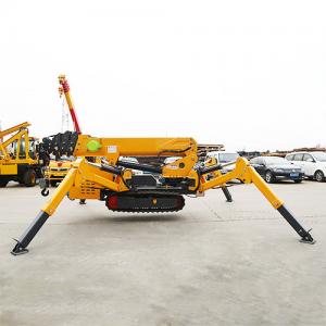 Cheap 360 Degree Hydraulic Slewing JIB Cranes 3000kg Crawler Cantilever Spider Crane for sale