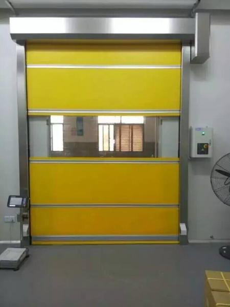 Quality Wind Resistance High Speed  Door Rapid Roller Doors 0.5-1.5m/S Opening Close  Excellent Insulation wholesale