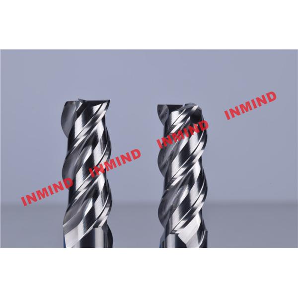 Dia 1 - 20 mm Milling Bits For Aluminum , Highly Polished End Mill Drill Bits
