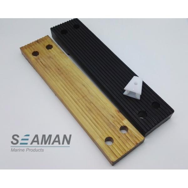 Wood Step Rubber Step Boat Safety Ladder Marine Rope Ladder Accessories