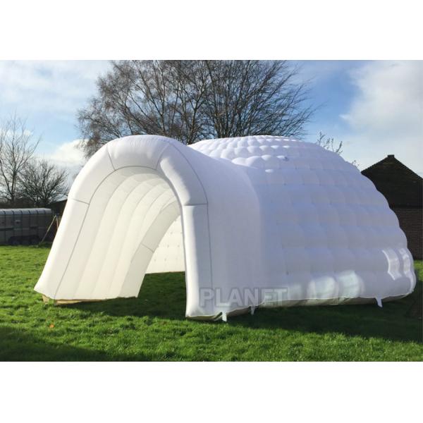 Simple Inflatable Igloo Tent , White Inflatable Dome Tent CE / UL Certificate