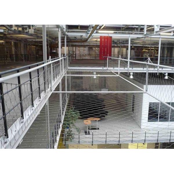 SS316 60*60mm Wire rope mesh Durable For Fall Prevention Manufacturer