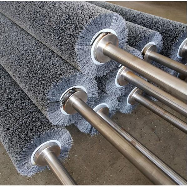 1.8mm Abrasive Wire Roller Brush Solid Wood Floor Polishing Brush Roller Steel Strip Winding Wire