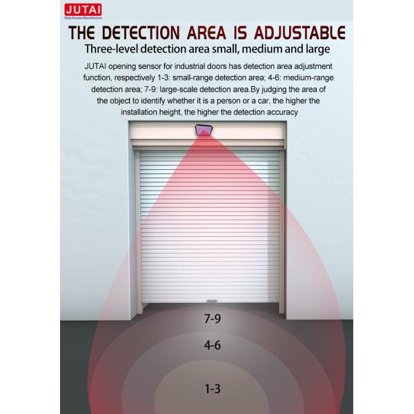 Microwave Sensor For High Speed Rolling Shutter Doors / Industrial Stacking Door