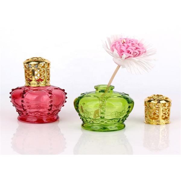 100ml Cosmetic Glass Bottles Aroma Reed Diffuser Bottle Child - Resistant