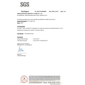 Qingdao Readygo Industry & Trade Co., Ltd. Certifications