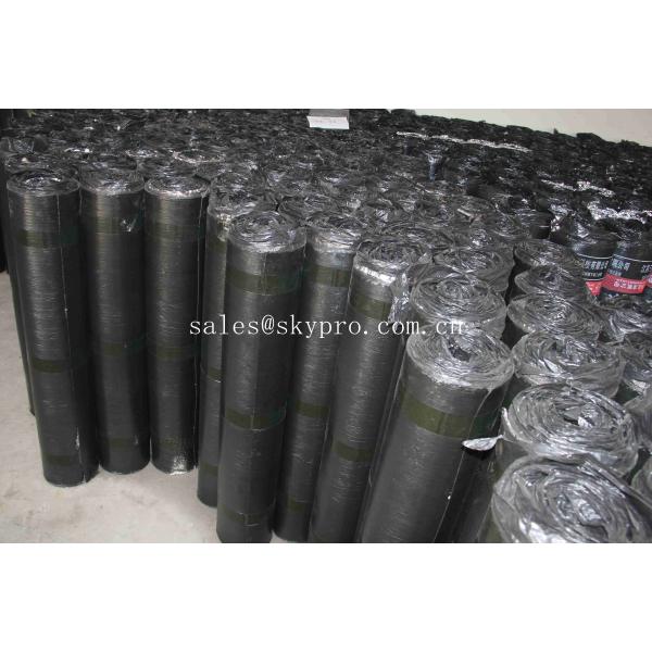 Fiberglass based SBS Modified Bitumen Waterproofing Membrane / Rubber Sheet Roll