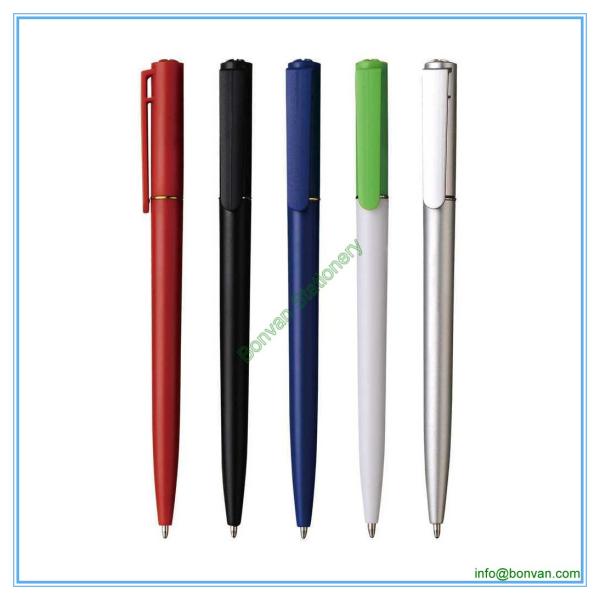plastic cheap ballpoint pen for hotel use, holiday inn plastic pen