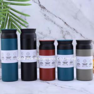 Cheap Gift cup stainless steel insulated coffee mug vaccum thermos cup 350ml portable travel coffee mug for sale