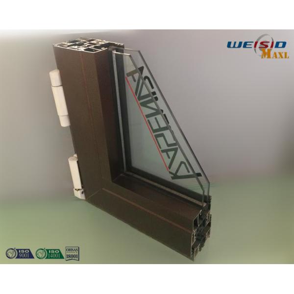 Construction AA6063 T5 Aluminium Window Profiles / Wood Aluminum Structural Shapes