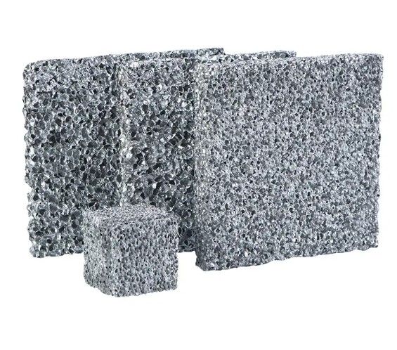 Aluminum Foam Insulation Panel Closed-Cell Acoustic Metal Sheet for Buildings