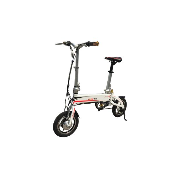 300W Motor Powerful Folding Electric Bike , Pedal Assist Electric Bike Foldable