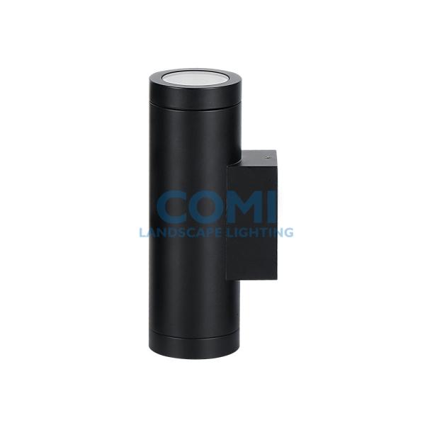 Cylinder Architectural LED Wall Mounted Light Fixture 20W Dual Sides Up / Down Lighting