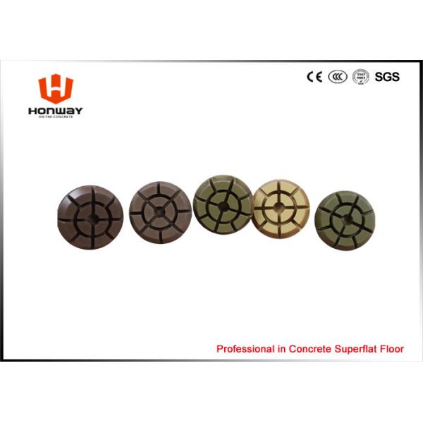 Multi Colored Diamond Floor Polishing Pads 10mm Thick  Long Using Life