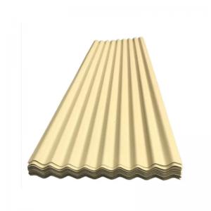 Cheap 6 Corrugated Aluminium Roofing Sheets Anti Condensation for sale