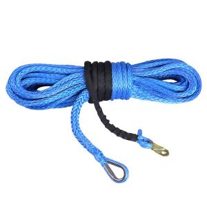 China Electric Power Source Braided Cable Pulling Synthetic Winch Rope with OEM Support on sale