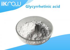 China Licorice Root Powder Glycyrrhetinic Acid CAS 471 53 4 White Crystalline Powder on sale