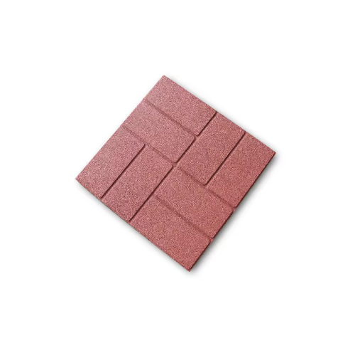 Custom Gym Rubber Floor Mat 16 Inch Square DIY Outdoor Sports Double-Surface Rubber Piso Para Gimnasio Gym Mat Flooring Tiles