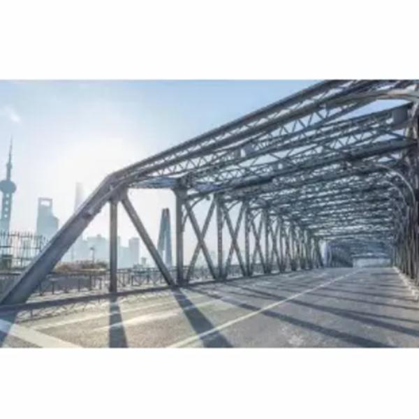 Modular Q235 Steel Structure Bridges High Corrosion Resistance