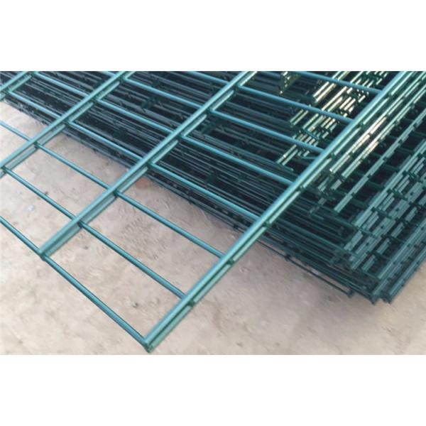 PVC Coated Galvanized 656 Mesh Fencing 50x200mm Double Wire Mesh
