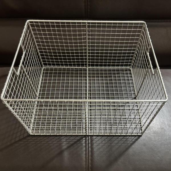 Customized Special Wire Mesh Metal Storage Basket Stainless Steel 304 Storage Tray Wholesale Metal Mesh Basket